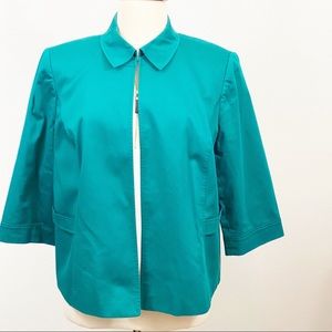 Alex Marie Jade green jacket 18W